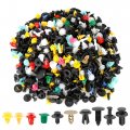 X Autohaux 1000pcs Car Door Fender Panel Retainer Clips Fastener Trim Plastic Push Rivets Assortment For Kia Chevyd Honda For