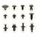 X Autohaux 1000pcs Car Door Fender Panel Retainer Clips Fastener Trim Plastic Push Rivets Assortment For Kia Chevyd Honda For