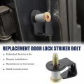 Acropix Car Door Latch Lock Striker Bolts Fit Ford Mercury For Lincoln Pack Of 2 Black