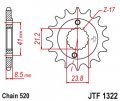 Compatible With 1999-2004 Sportrax Trx400ex Jt High Carbon Steel 14t Front Sprocket