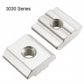Uxcell Slide In T-nut M5 Half Round Roll Sliding Threaded For 3030 Series Aluminum Extrusions Profile Pack Of 20