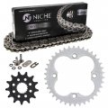 Niche Drive Sprocket Chain Combo For Honda Trx450r Trx450er Front 13 Rear 38 Tooth 520v O-ring 94 Links