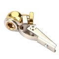 Tire Chuck Inflator Valve Brass With Clip-on Design For Quick Connection To Air Compressor Filling Car Bike And Motorcycle 