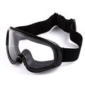 Motocross Atv Dirt Bike Ski Snowboard Mx Goggles Black 