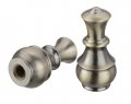 Aspen Creative 24040-42 Lamp Finial Lighting Accessory Antique Brass 