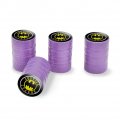 Justice League Batman Athletic Logo Tire Rim Wheel Aluminum Valve Stem Caps