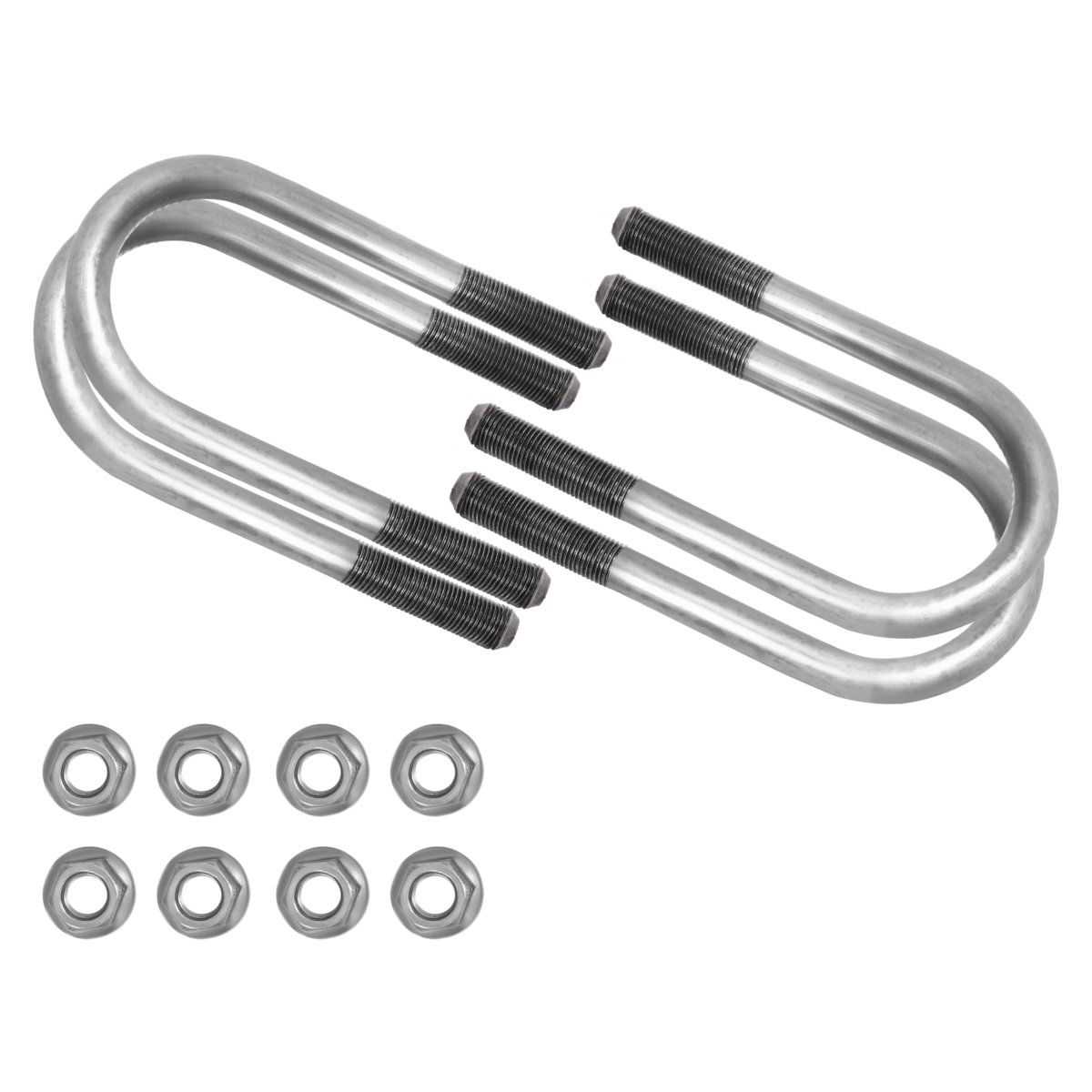 Hecasa Trailer U-bolt For Round Axle 2-7 8 In X 5-5 Suspension U-bolts