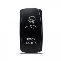 Ch4x4 Rocker Switch Rock Lights Symbol 2 Green Led