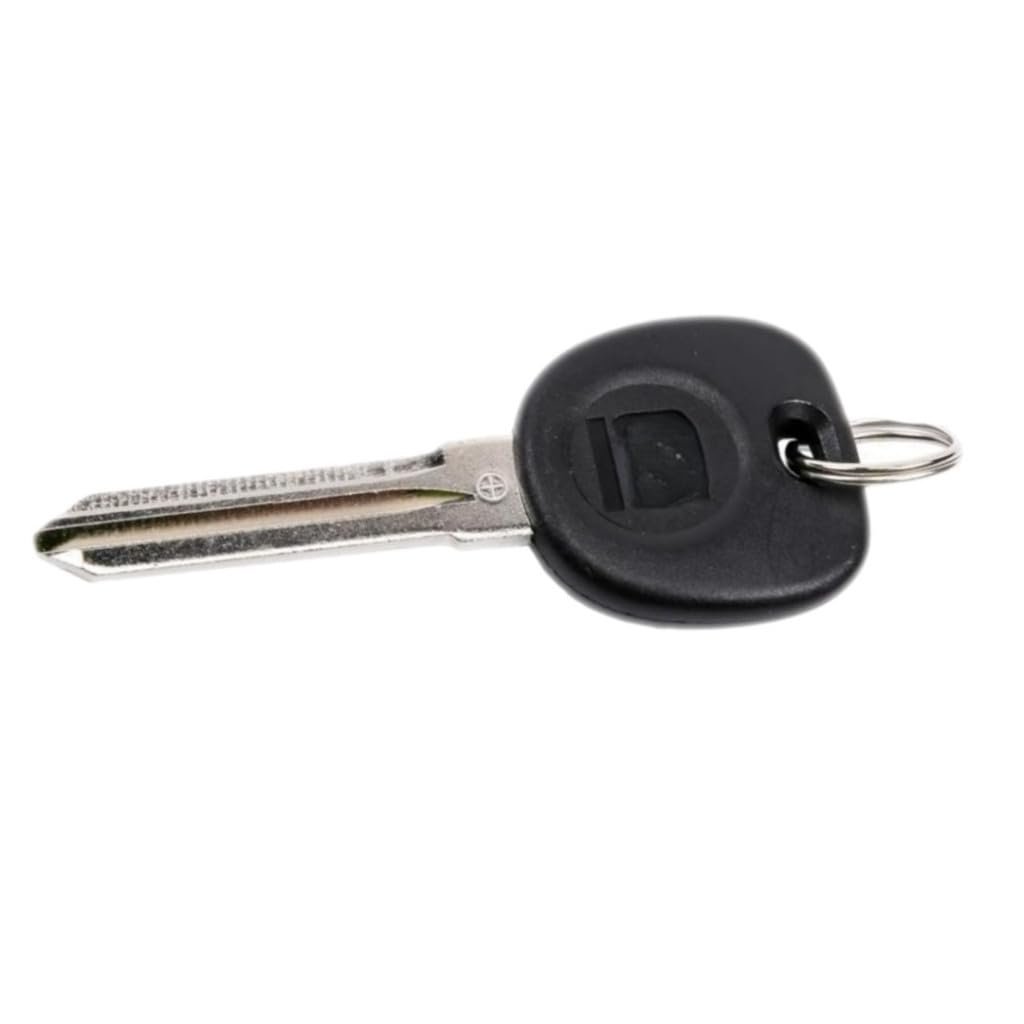 Chevy Equinox 2007 2008 2009 Door Lock And Ignition Key Copper Alloy Plastic Black Silver Double Cut 0 268 In 7 12 Mm Head