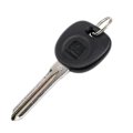 Chevy Equinox 2007 2008 2009 Door Lock And Ignition Key Copper Alloy Plastic Black Silver Double Cut 0 268 In 7 12 Mm Head