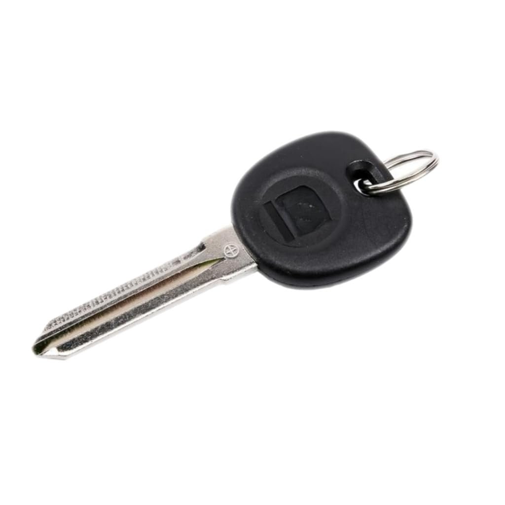 Chevy Equinox 2007 2008 2009 Door Lock And Ignition Key Copper Alloy Plastic Black Silver Double Cut 0 268 In 7 12 Mm Head