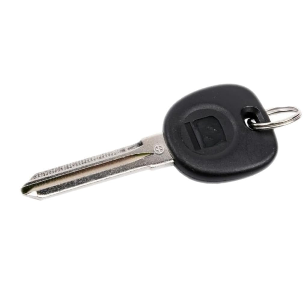 Chevy Equinox 2007 2008 2009 Door Lock And Ignition Key Copper Alloy Plastic Black Silver Double Cut 0 268 In 7 12 Mm Head