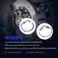 Abs Wheel Speed Sensor 4pcs For Bmw 128i 2008 2013 323i 325i 2006 328i 2007 2011 Replaces 34526760424 34526760425 Als463 Als449