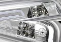 Eparts Rear Led Bar 3rd Third Tail Stop Light Full Brake Cargo Lamp Chrome Clear Lens Fit For 2014-2018 Chevy Silverado Gmc 