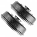Caltric Rear Left And Right Brake Drum Compatible With Kawasaki Mule 550 Kaf300c 1997-2004