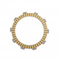 Topteng Clutch Plate Kit Disc Plates Steel Friction Fits For Honda Trx300 Cbf250 Nx250 Xl250 Xlr250 Xr250 22201-hm3-a60