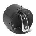 Auto Dynasty Oe Style Front Dash Mounted Power Automatic Headlight Control Switch Compatible With Vw Jetta 11-15