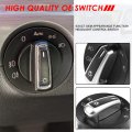 Auto Dynasty Oe Style Front Dash Mounted Power Automatic Headlight Control Switch Compatible With Vw Jetta 11-15