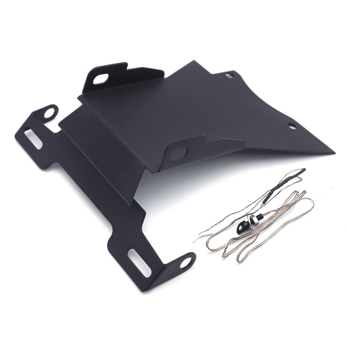 Fender Eliminator Tidy Tail For 2006 2007 2008 Yamaha Fz6 Fazer Black Billet Aluminum Mt223-008-bk-no Logo