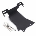 Fender Eliminator Tidy Tail For 2006 2007 2008 Yamaha Fz6 Fazer Black Billet Aluminum Mt223-008-bk-no Logo