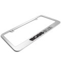 Ford Mustang Boss 302 In 3d On Mirror Chrome Metal License Plate Frame Official Licensed