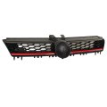 Front Center Radiator Grill Black Upper Grille Good Aerodynamic Performance For Mk7 2012 To 2017 