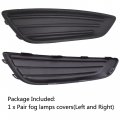 Labwork 1 Pair Of Fog Light Lamp Covers Lh And Rh Replacement For Ford Focus 2015 2016 2017 2018