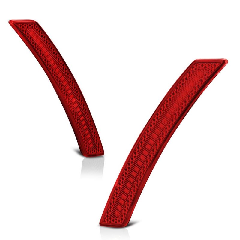 Rear Wheel Arch Led Red Side Marker Light Assembly Pair For Mini Cooper R55 R56 R57 R58 R59 R60 R61 Driver And Passenger