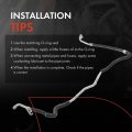 A-premium A C Suction Hose Assembly Compatible With Toyota Highlander 2008 2009 2010 2 7l 3 3l Compressor To Evap