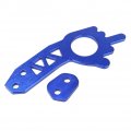 Qiilu Front Rear Towing Hook Set Universal Car Aluminium Alloy Trailer Ring Blue
