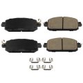Front Disc Brake Pads Kit D2310-9545 For 2021-2023 Nissan Kicks 2020-2023 Sentra 4pcs 