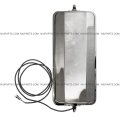 Rear View Main Door Mirror Heated Stainless Fit Peterbilt 335 340 357 382 385 386 325 330 348 388 389 365 367 377 359 375 379