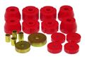 Prothane 4-102 Red Body Mount Kit 