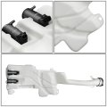 To1288120 Factory Style Car Windshield Washer Reservoir Tank Cap Fluid Pump Compatible With Toyota Rav4 01-03 White