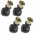 Caltric Two Sets Of Tie Rod End Kit Compatible With Polaris Scrambler 500 2x4 4x4 1997-2012 