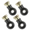 Caltric Two Sets Of Tie Rod End Kit Compatible With Polaris Scrambler 500 2x4 4x4 1997-2012
