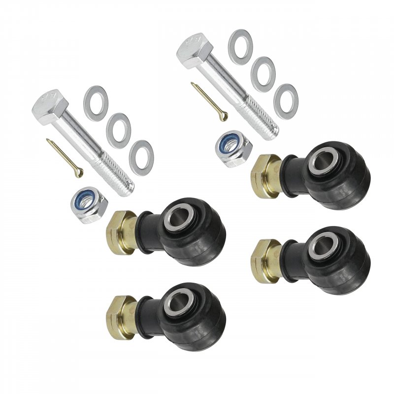 Two Sets Of Tie Rod End Kit For Polaris Scrambler 500 2x4 4x4 1997 2012 Ace Ranger Sportsman And Trail Blazer Models Length 2