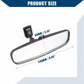 Hihaha No 92039fe001 Interior Rear View Mirror For Subaru Impreza 2006-2011 Forester 2009-2013 Inner Durable Plastic 1 Pcs