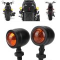Turn Lights 2pcs Retro Metal Motorcycle Indicators Lamp