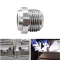 An10 10an Weld On Male Bung 6061t6 Aluminum Fitting With 1 2 Diameter 2pack