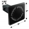 The Lord Of Rings Mordor Script Tow Trailer Hitch Cover Plug Insert
