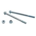 M8 Engine Mount Bolt Set For Pit Dirt Bike Motor Motorcycle X 105mm And 110mm Metric Hex Head Flange Bolts With 2 Nuts Silver 