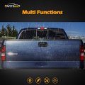 Partsam Replacement For F150 F-150 2004 2005 2006 2007 2008 High Mount Stop Light 3rd Third Brake Smoked Led Rear Cab Roof