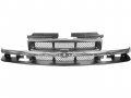 Grille Chrome And Dark Argent For 1998-2004 Chevy S10 