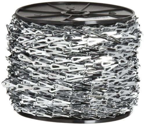 Campbell Hobby And Craft Sash Chain Chrome Plated 2 Trade 0 016 Diameter 29 Lbs Load Capacity 164 Feet Reel