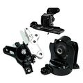 K2150 Fits 2006-2012 Toyota Rav4 3 5l Frt Rt Motor Trans Mount Set 3pcs A62057 A62072 A62056 