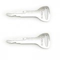 2 Ignition Keys 57591-23330-71 575912333071 A62597 162597 For Toyota Forklift