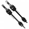 Caltric Front Left And Right Cv Joint Axles Compatible With Yamaha Rhino 660 Yxr660f 4wd 2006 2007