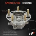 A-premium Rear Wheel Bearing And Hub Assembly Compatible With Honda Civic 2013 2014 2015 Fwd W Abs 5-lug