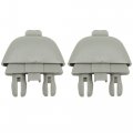 Hisport Interior Sun Visor Hook Clip Bracket For Audi A6 C6 Replacement Vw Passat B7 Polo 2pcs 